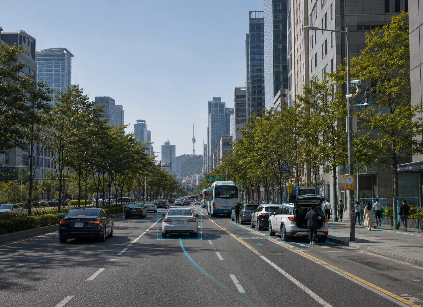 Road and Curbside